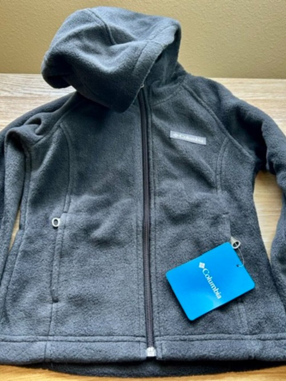 Columbia Girls Fleece Jacket XXS | Dark Gray | New With Tags